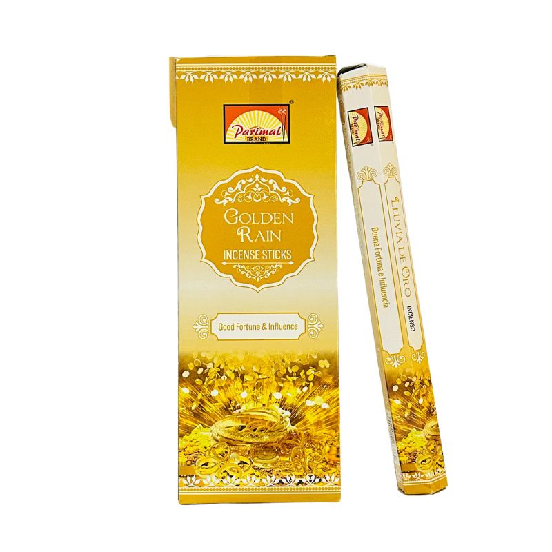 Incienso Lluvia de Oro - Parimal Hexagonal