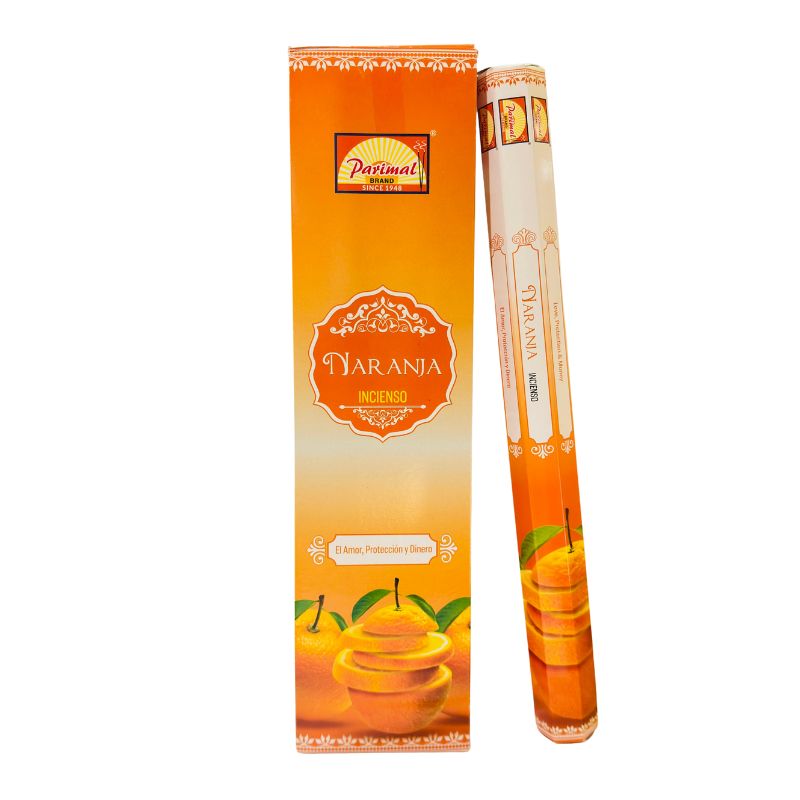 Incienso Jardín Naranja - Parimal Jumbo