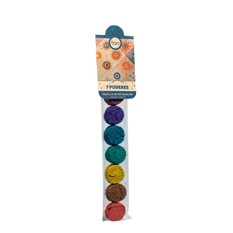 Pastillas Sahumerios Tao 7 Poderes - Sagrada Madre