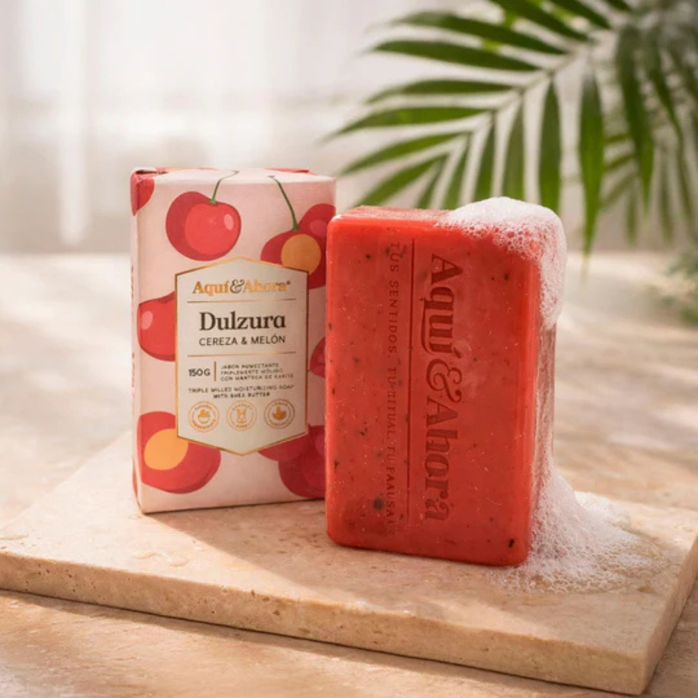 Jabón Aromático Dulzura Cereza Melon 150 Gr