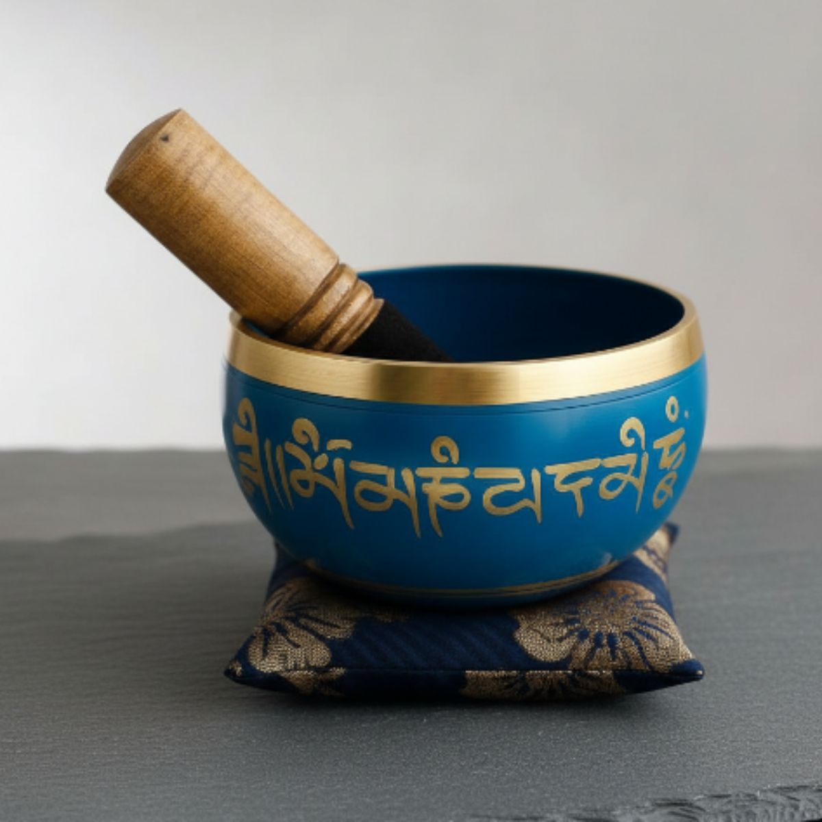 Box Cuenco Tibetano Azul HAM 11cm