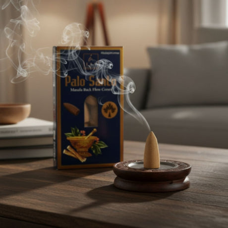 Incienso Cascada Palo Santo 120 conos