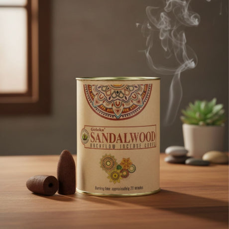 Incienso Cascada Nature's Sandalwood 24Conos