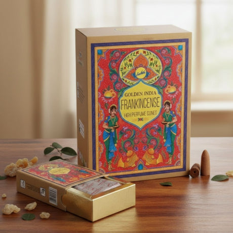 Incienso Cascada Golden Indian Frankincense 10 conos