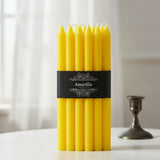 Vela Larga Amarilla 10u