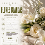 Aromatizante Spray Flores Blancas 200 mL