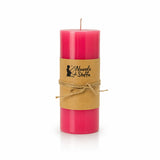 Velón Rosa 20 cm