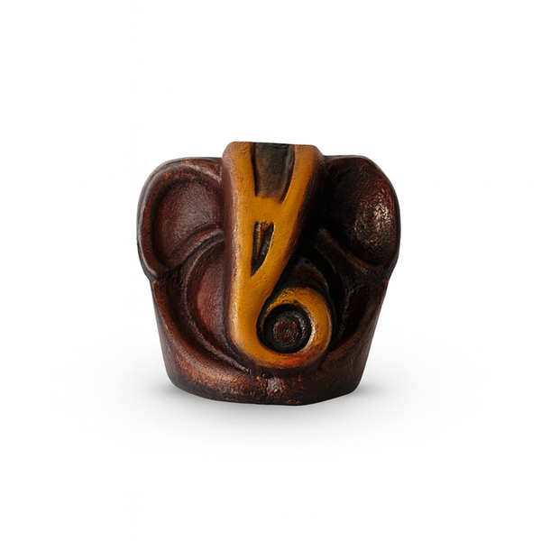Porta Incienso Bronze Mini Ganesh