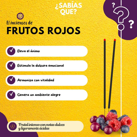 Incienso SAC - Frutos Rojos