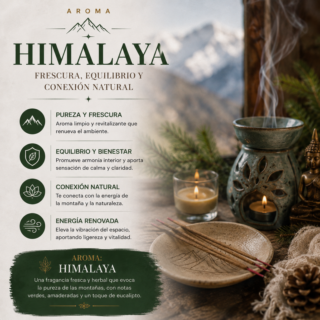 Incienso Golden Nag Himalaya