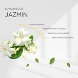 Incienso Natural Flor de Jazmín Ayurveda - Song of India