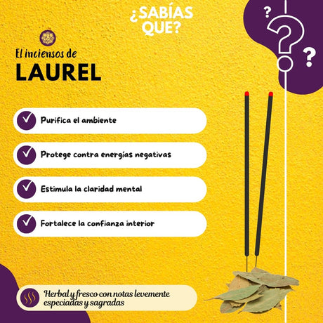 Incienso Jardín Laurel - Parimal Jumbo