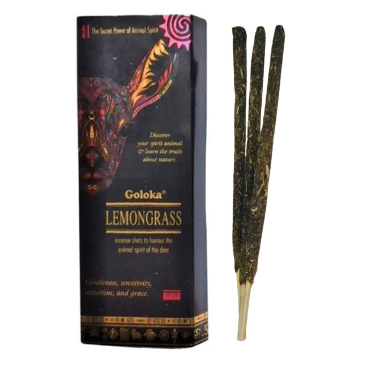 Incienso Natural Mini Lemongrass - Animal Spirit