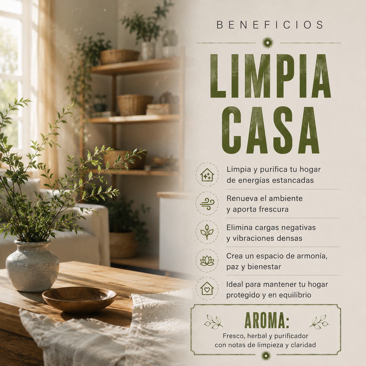 Resina Limpia Casa