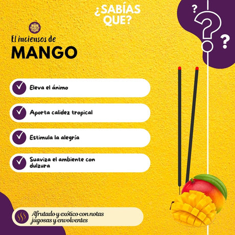Incienso Jardín Mango - Parimal Jumbo