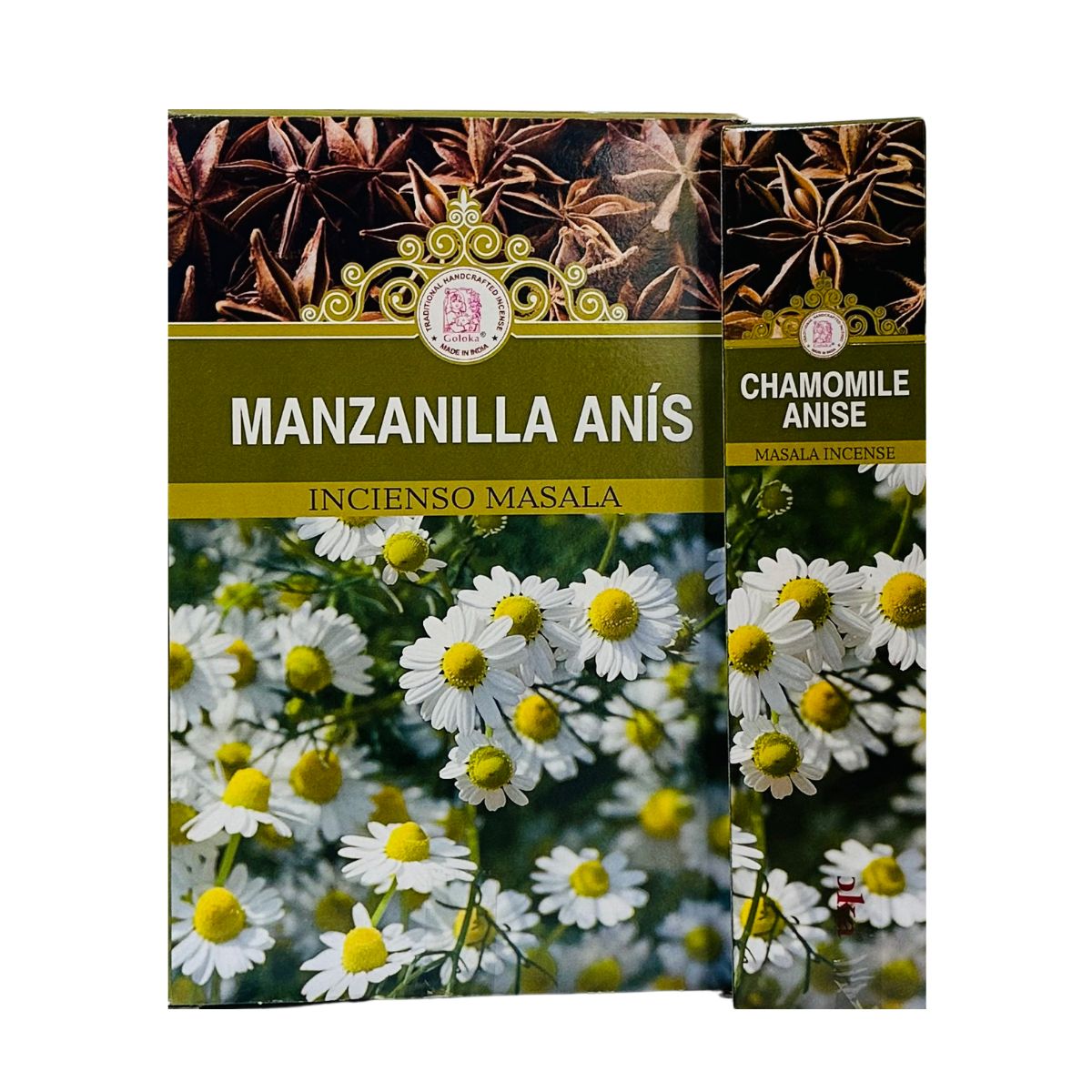 Incienso Natural Manzanilla Anis - Goloka