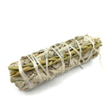 Sahúmo de Salvia Blanca + Hierba Dulce 10 cm