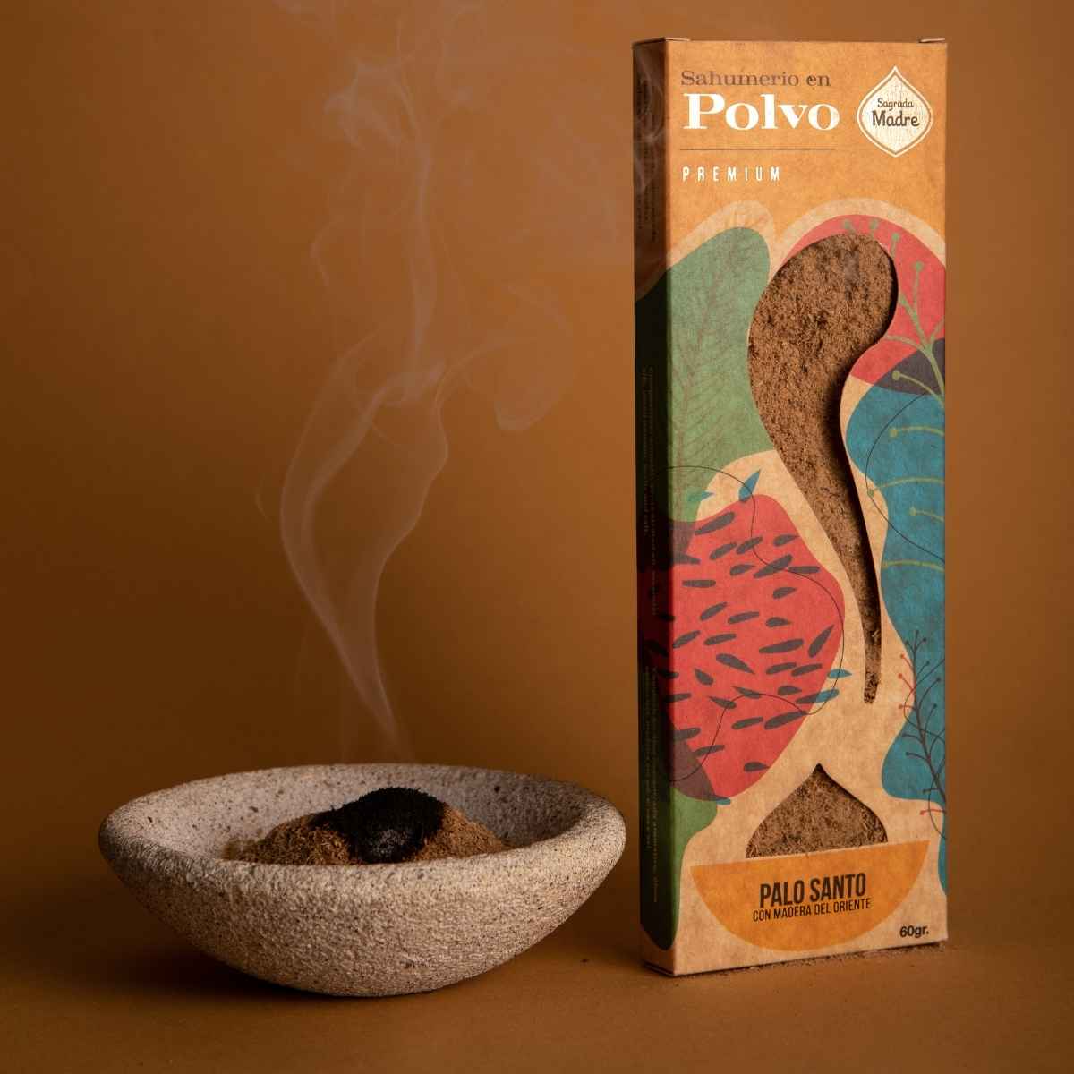 Sahumerio en Polvo Palo Santo