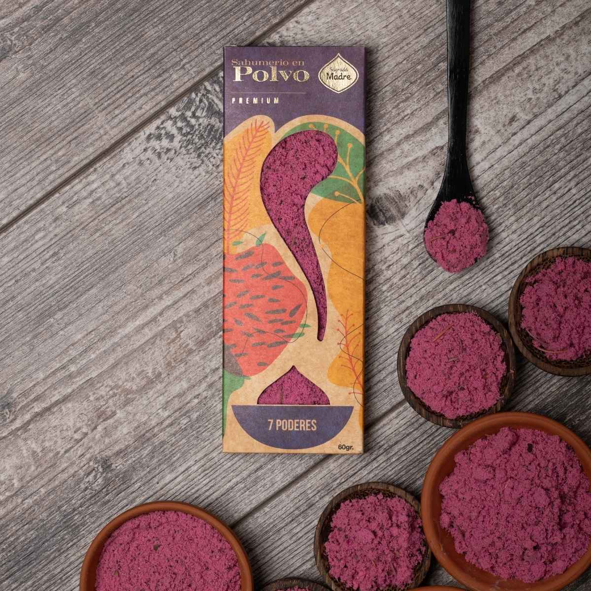 Sahumerio en Polvo 7 Poderes