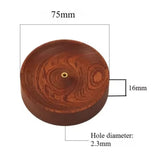 Porta incienso Redondo Wood Claro