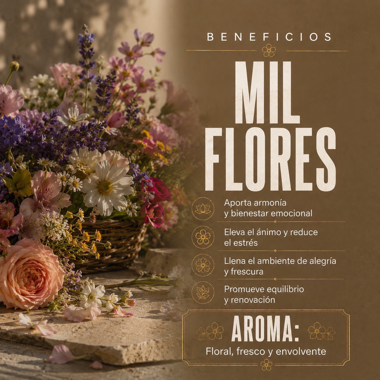 Sahumerio Triple Empaste Milflores