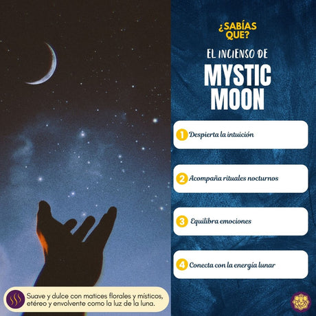 Incienso Natural Mystic Moon - Balaji