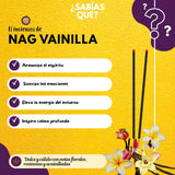 Incienso Natural Nag Champa Vainilla - Tulasi