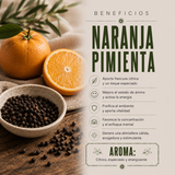 Aceite Esencial Naranja Pimienta