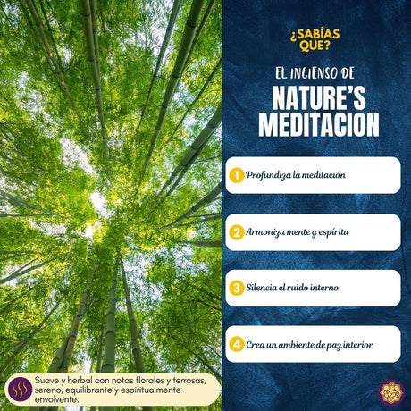 Incienso Natural Nature's Meditation - Goloka