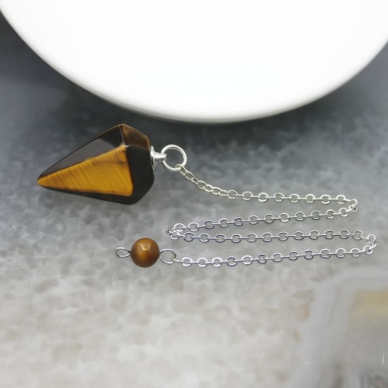 Péndulo Mini - Ojo de Tigre