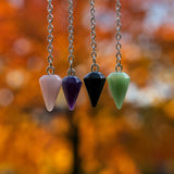 Péndulo Mini - Jaspe Rojo