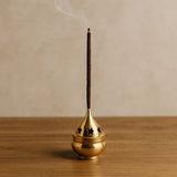 Porta Incienso - Quemador de Bronce Oval Mini