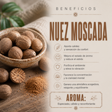 Incienso Aromaterapia Nuez Moscada