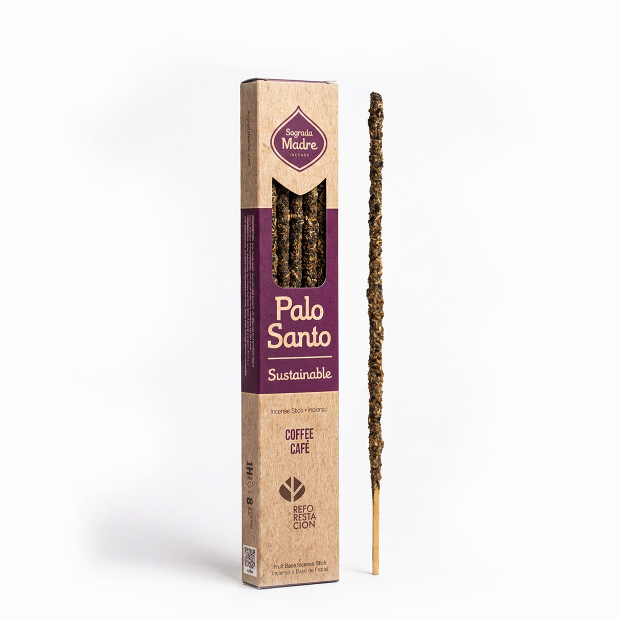 Sahumerio Palo Santo con Café