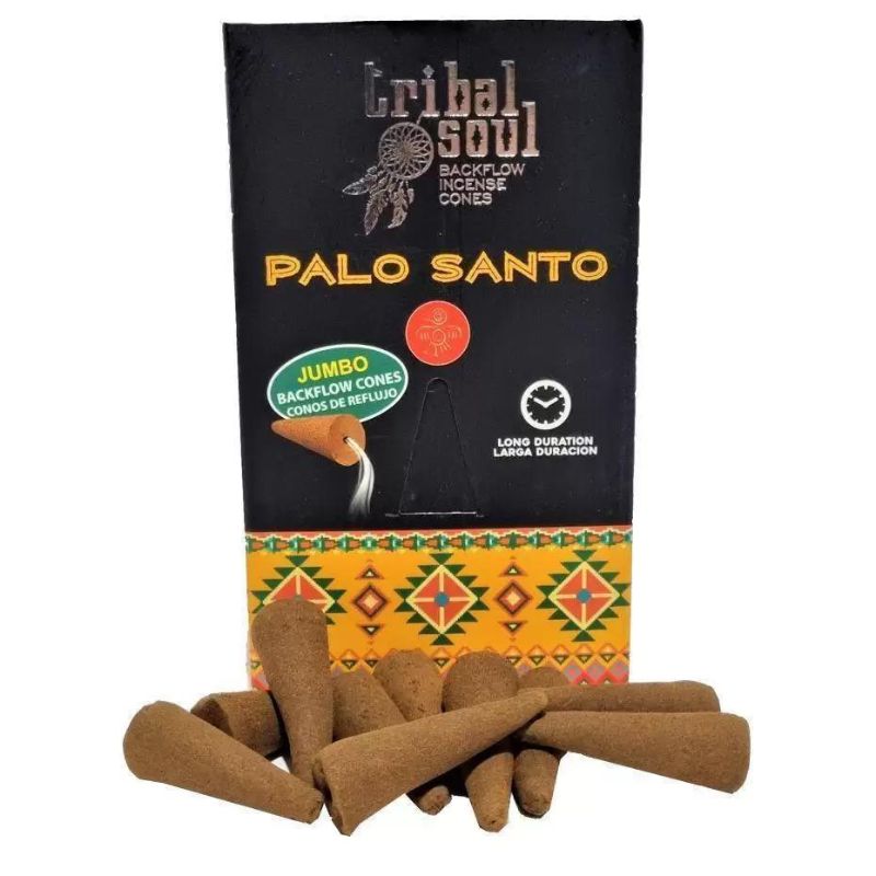 Incienso Cascada Palo Santo 10 Conos - Tribal Soul