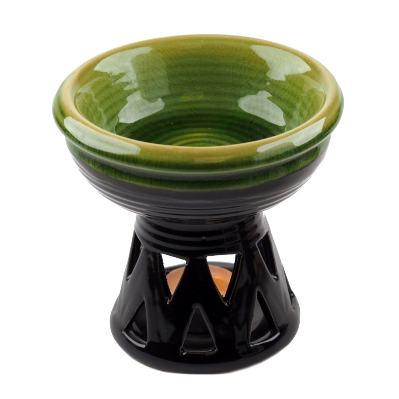 Difusor de Ceramica Magno Verde Negro