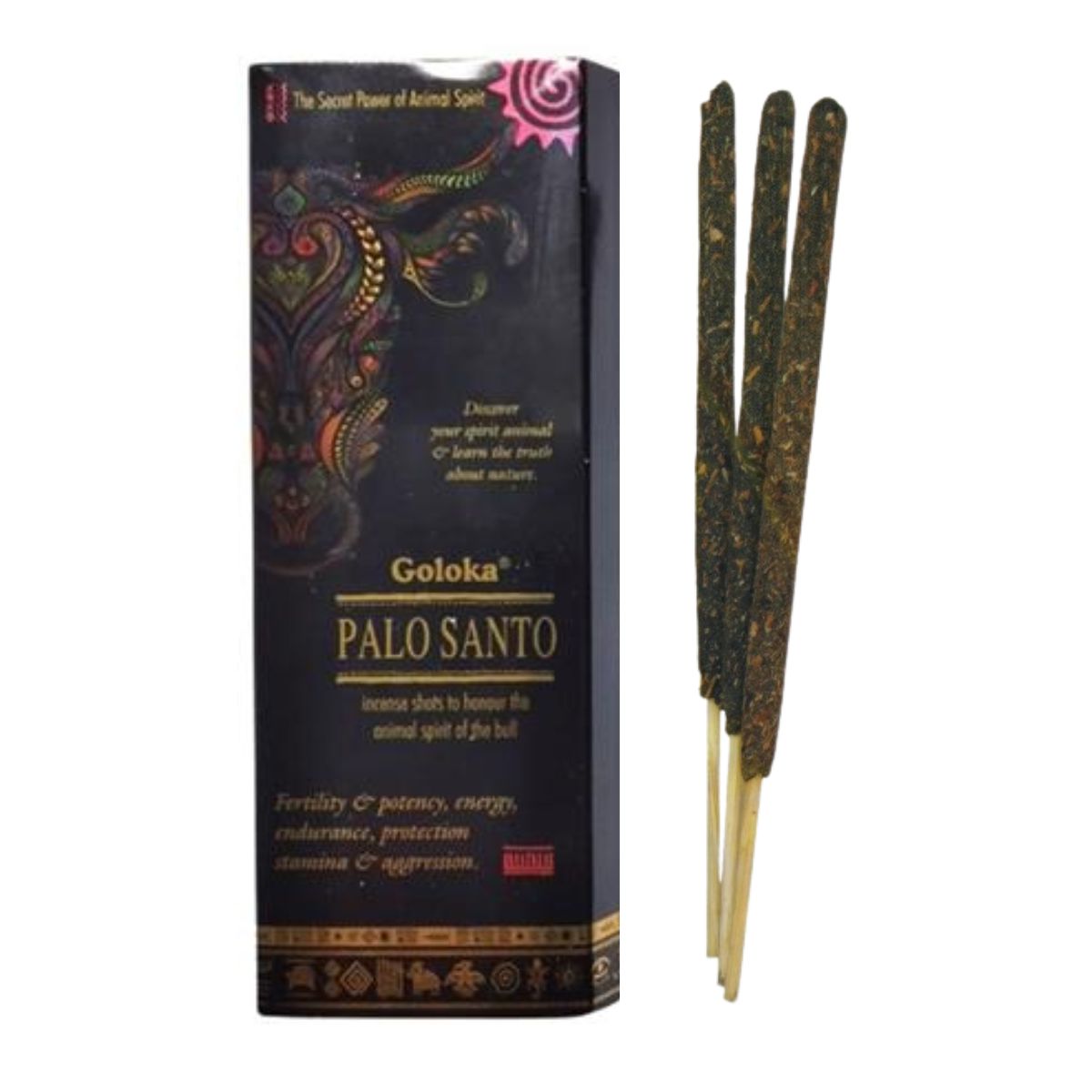 Incienso Natural Mini Palo Santo - Animal Spirit