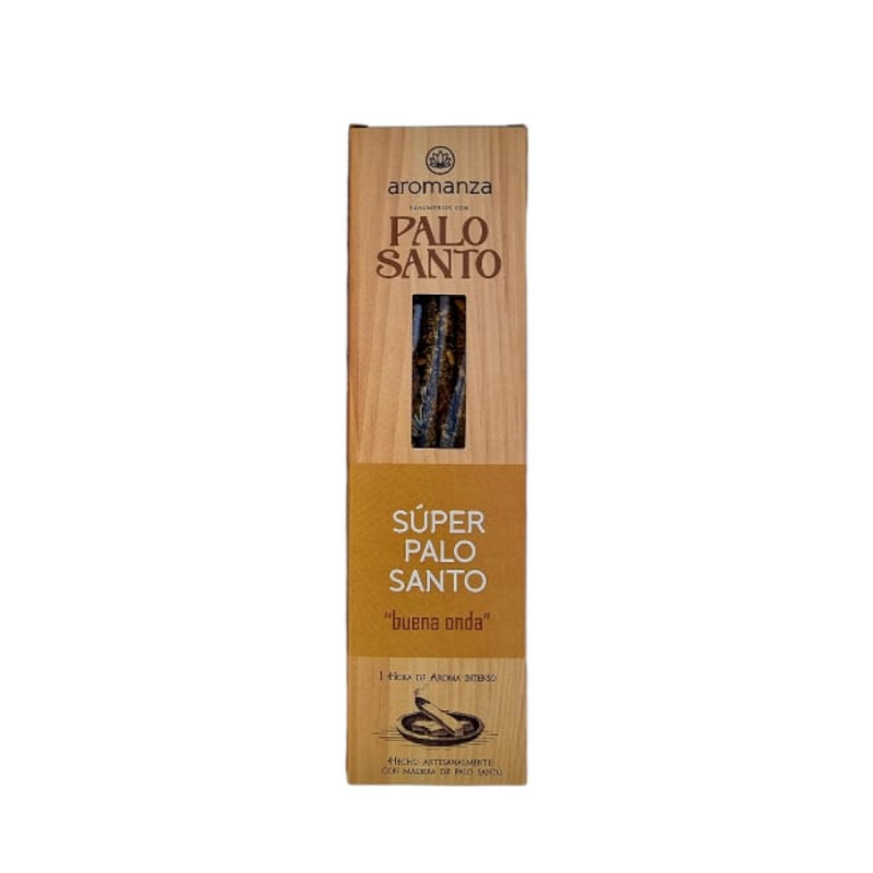 Sahumerio Palo Santo Buena Onda de Super Palo Santo - Aromanza