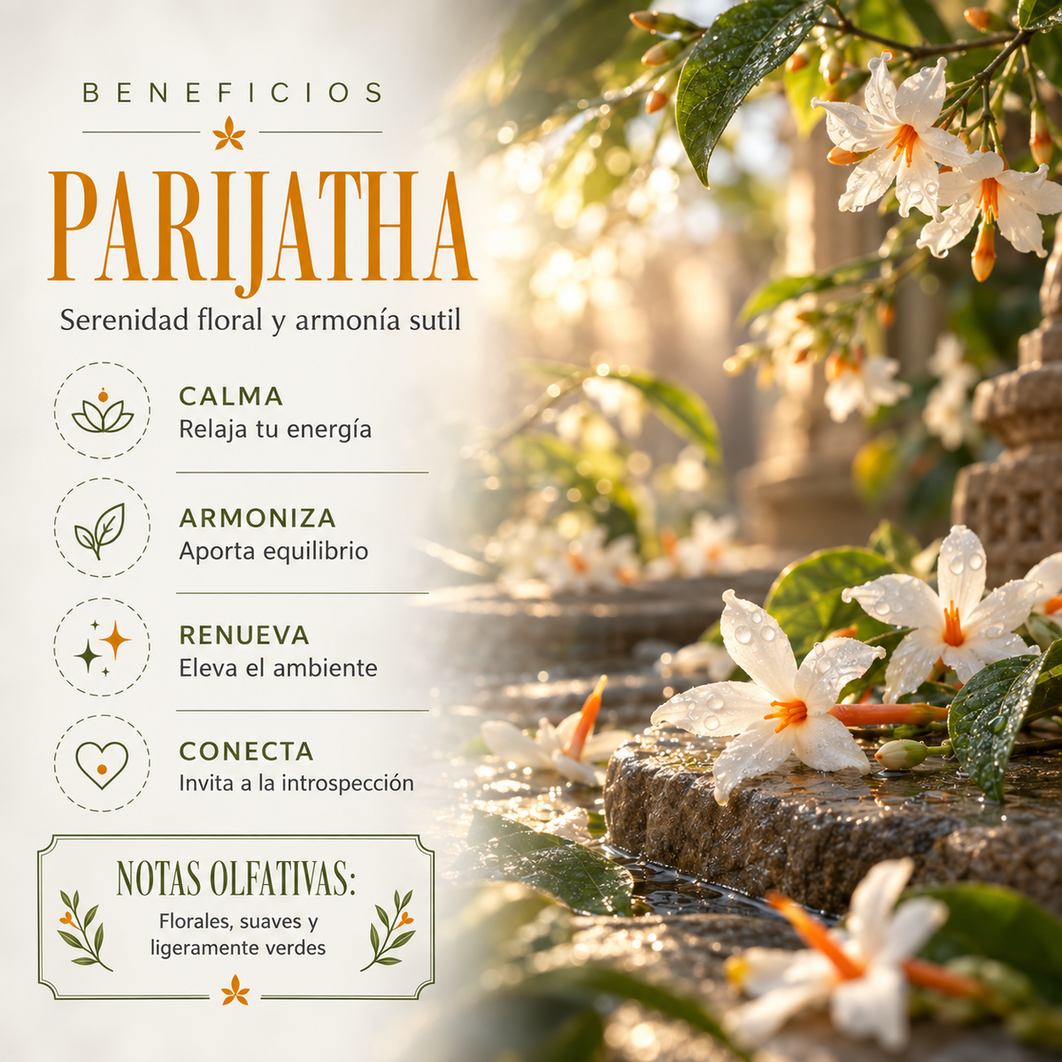 Incienso Nature's Parijatha