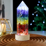 Lampara de Cristal 7 Chakra USB