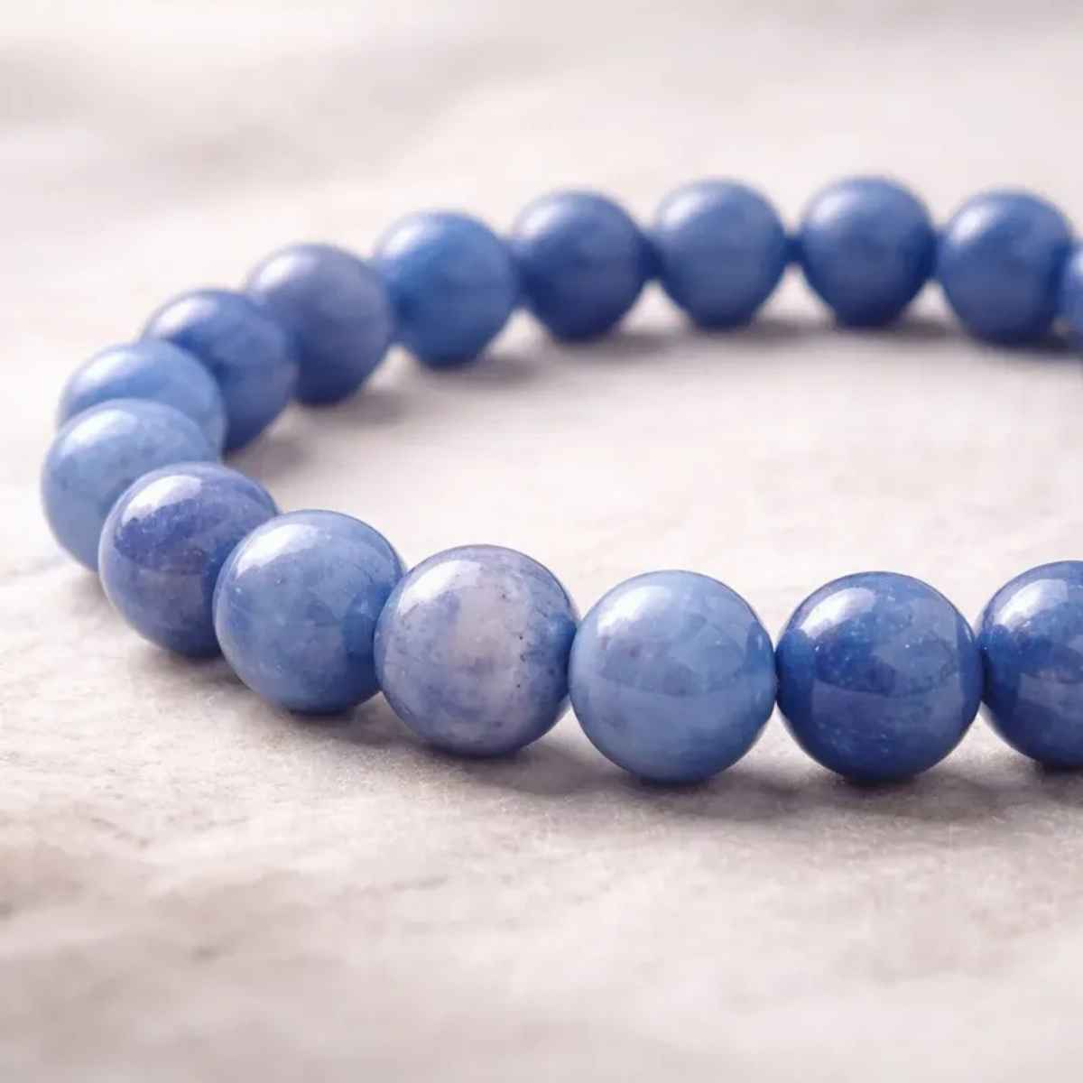 Pulsera Cuarzo Azul 8mm
