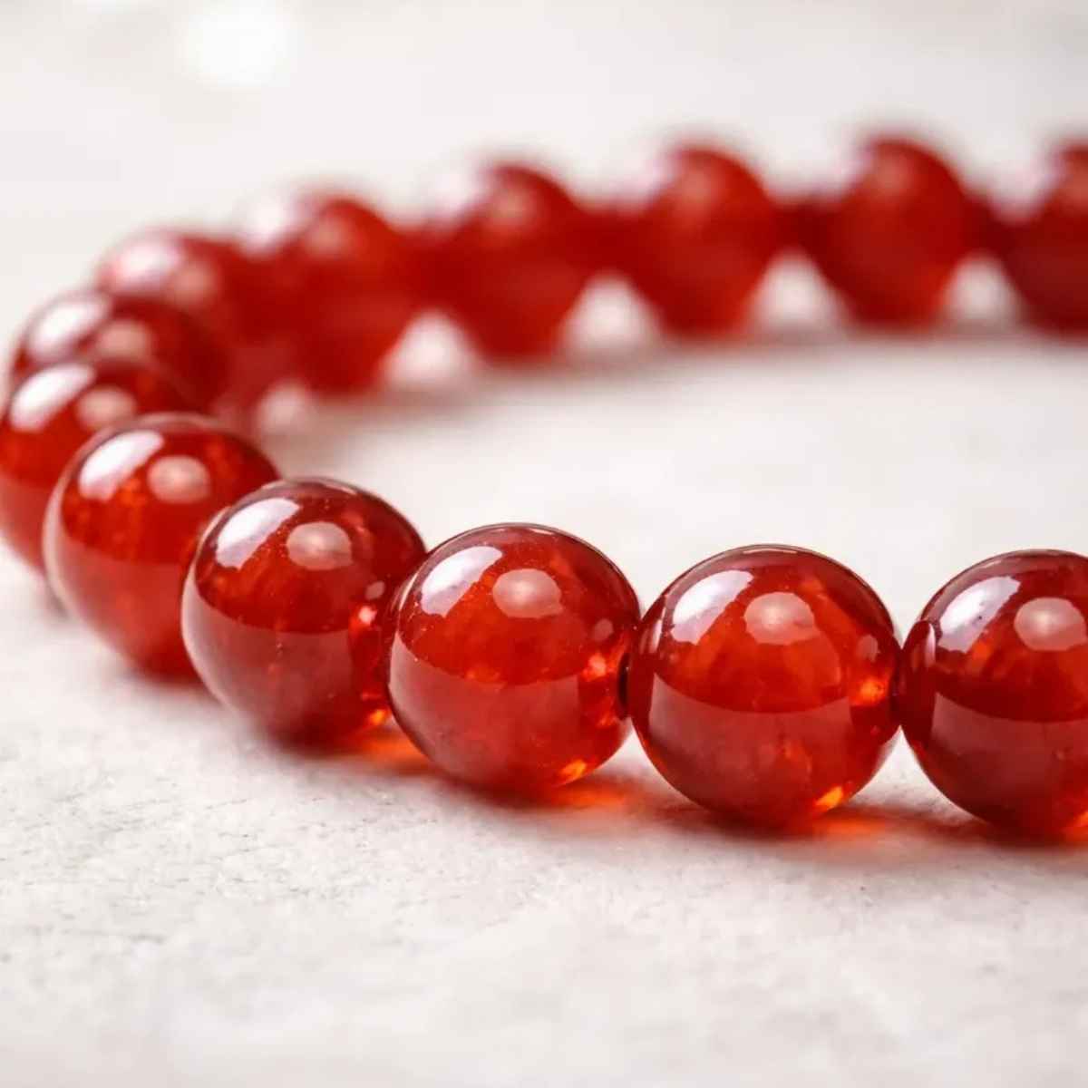 Pulsera Cornalina 8mm