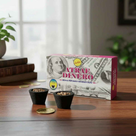 Copitas de Incienso Atrae Dinero 24u