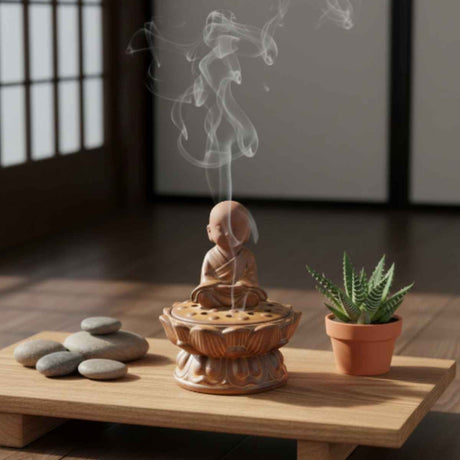 Quemador de Resina Buda Café