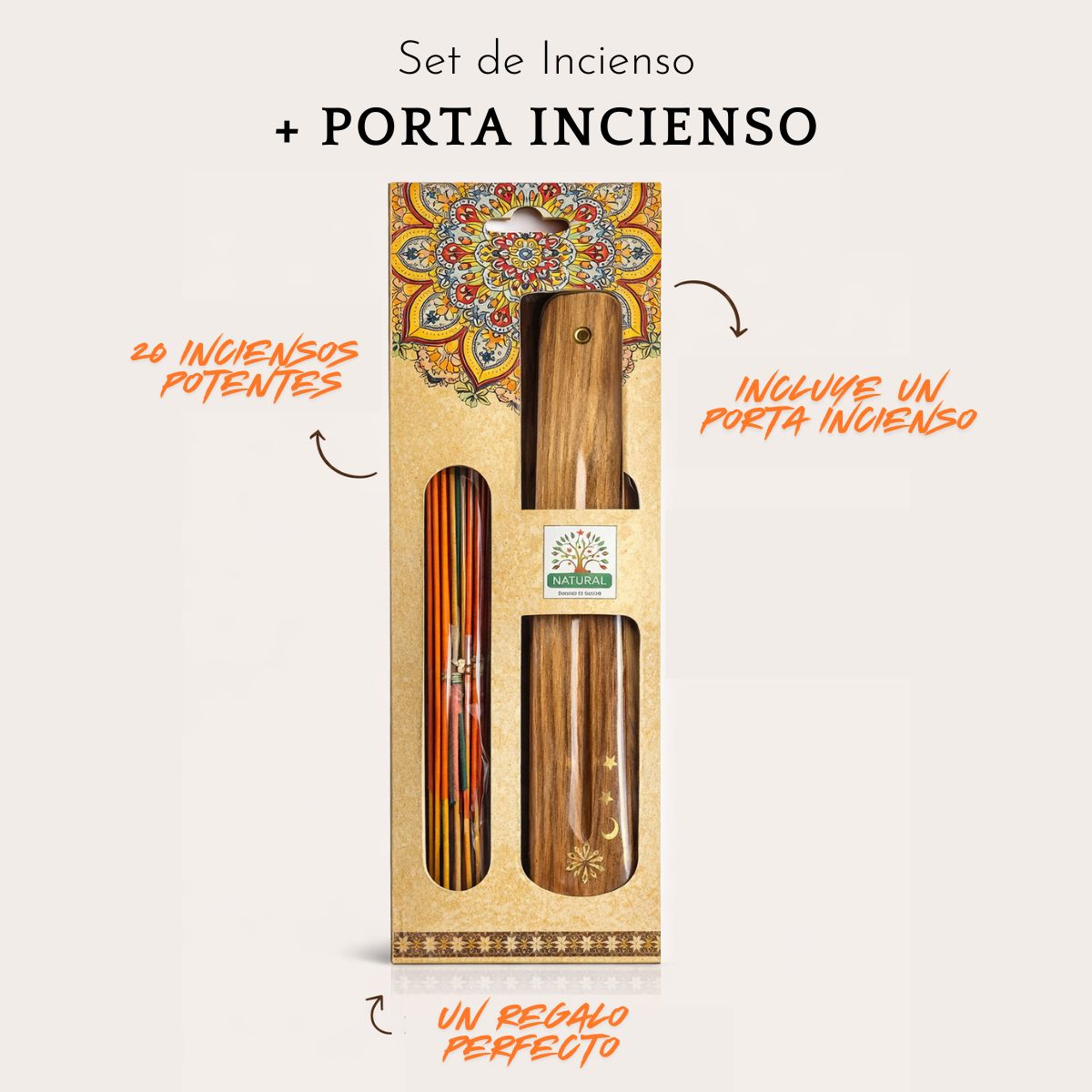 Set Incienso Vainilla