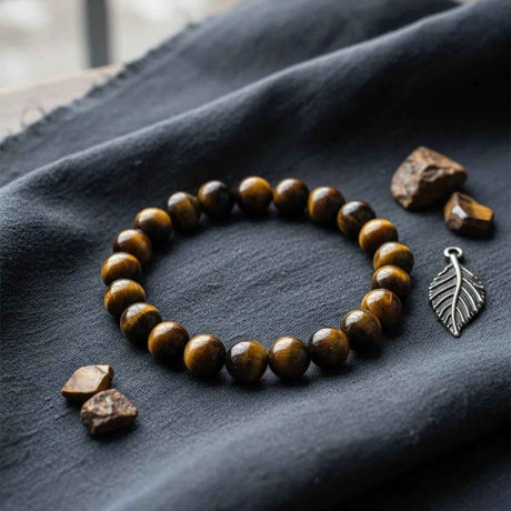 Pulsera Ojo de Tigre 8mm