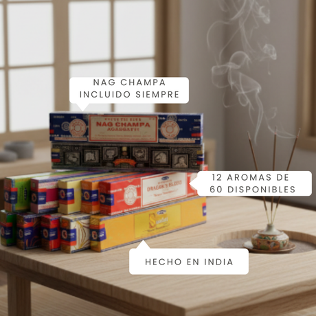 Pack Regalo Clásica Inciensos Satya