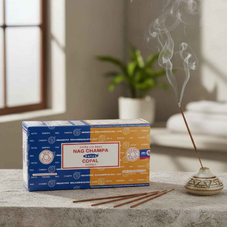 Incienso Duo Nag Champa y Copal