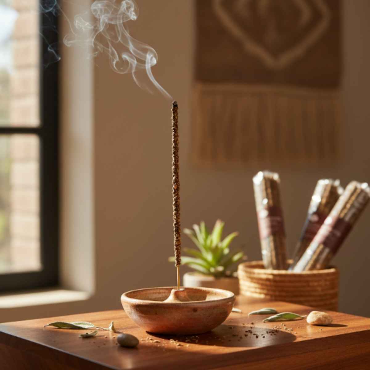 Sahumerio Artesano Palo Santo Sándalo 20u