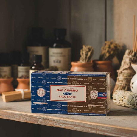 Incienso Duo Nag Champa y Palo Santo